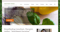 Desktop Screenshot of mother-food.com